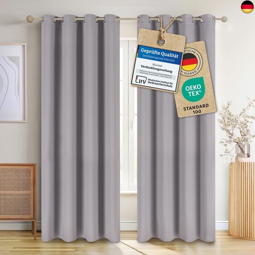 Verdunklungsvorhänge 2er set - verdunklungsvorhänge,