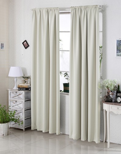 Gardine blickdicht 2er - , thermo